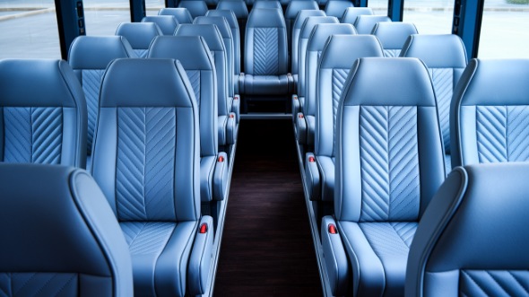 20 passenger minibus interior evanston