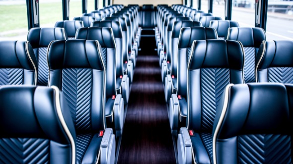 evanston 54 passenger charter bus rental