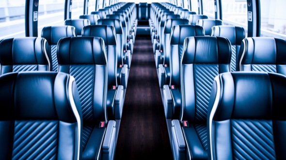 evanston 55 passenger charter bus rental