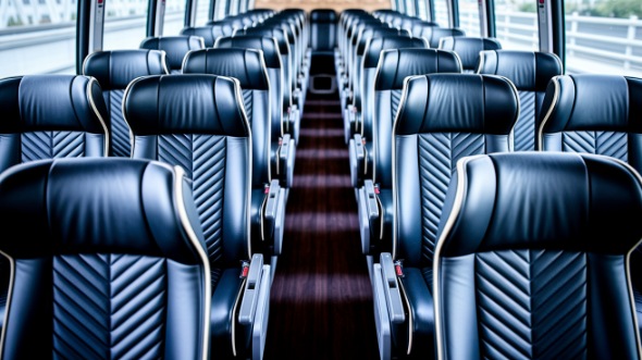 evanston 56 passenger charter bus rental