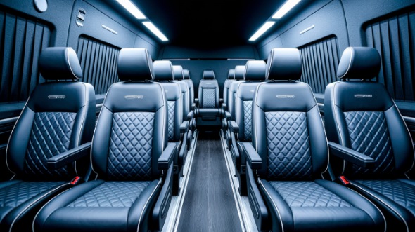 sprinter van with driver interior evanston